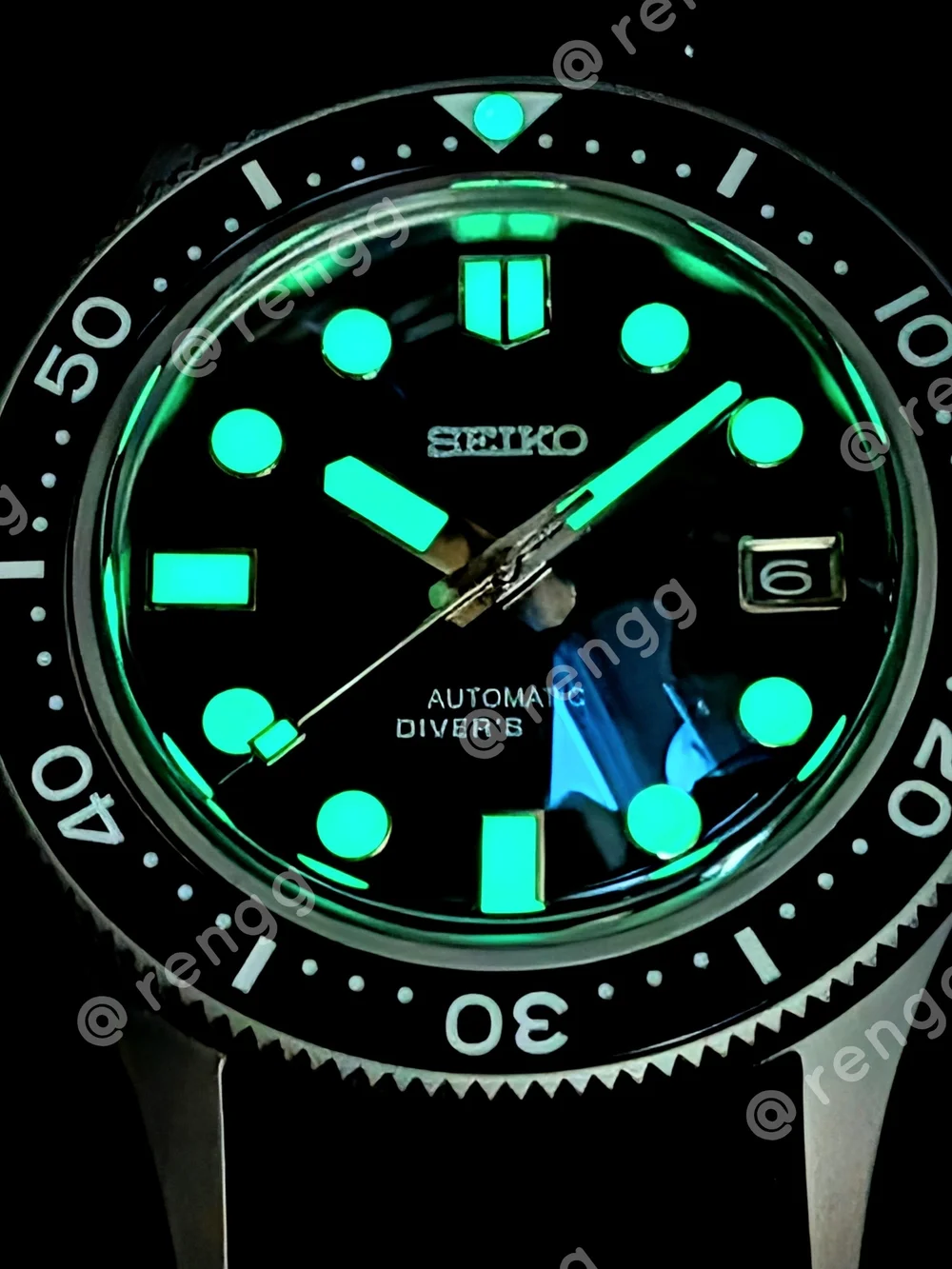 Seiko black automatic